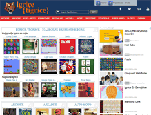 Tablet Screenshot of igrice-tigrice.com